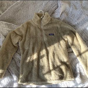 womens fuzzy patagonia quarter zip